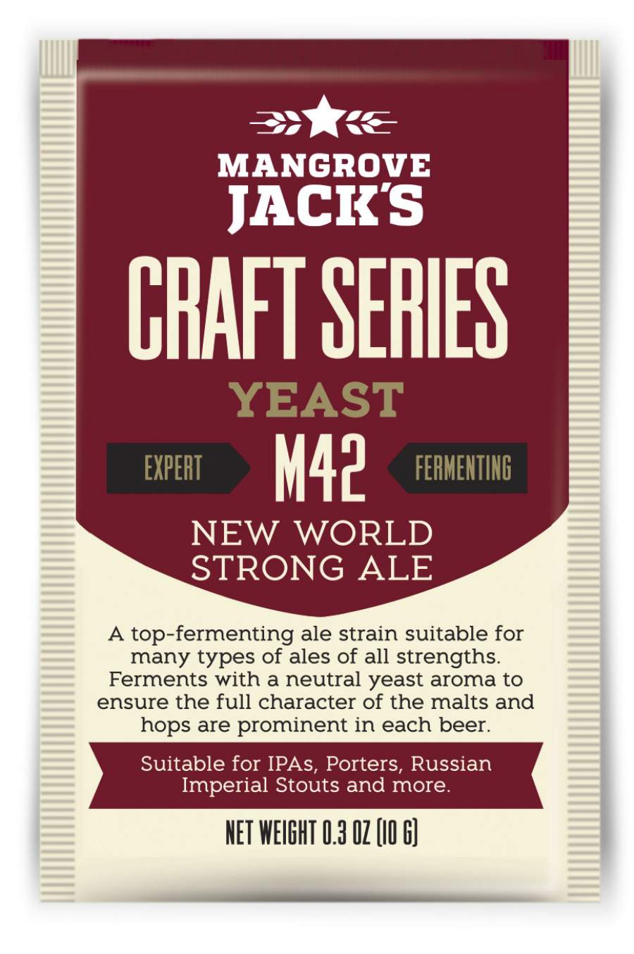 New World Strong Ale M42 - Mangrove Jack's Craft Series - 10 g - Кликнете на изображението, за да го затворите