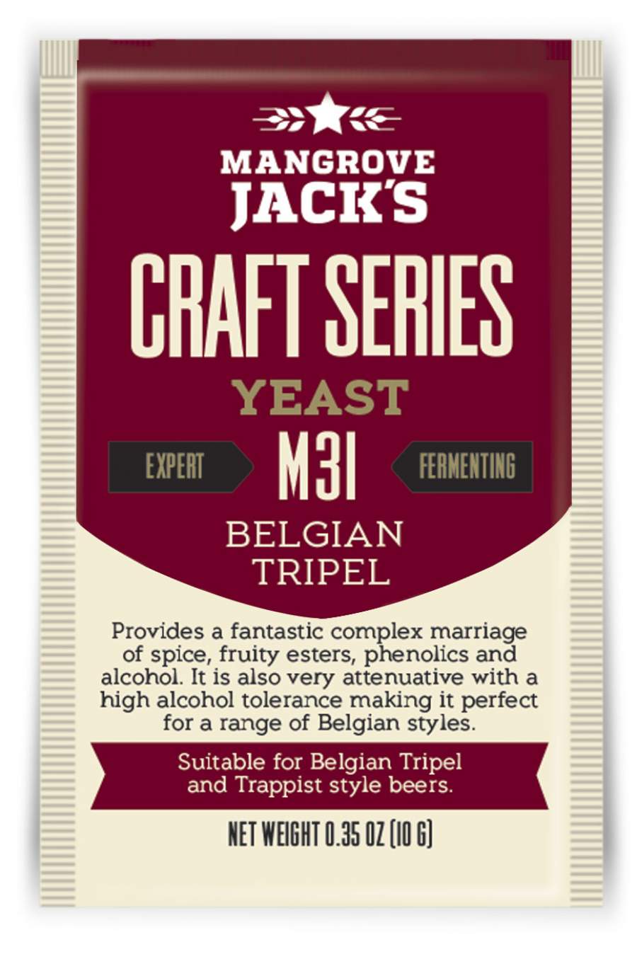 Belgian Tripel M31 - Mangrove Jack's Craft Series - 10 g