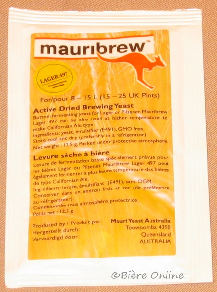 mauribrew LAGER 497 - насипни 11гр.