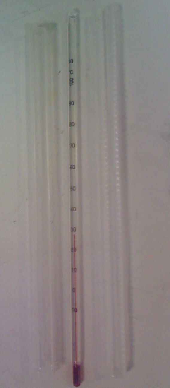 Термометър стъклен от -20 до +110гр. Целзий
